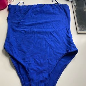 Royal blue bodysuit